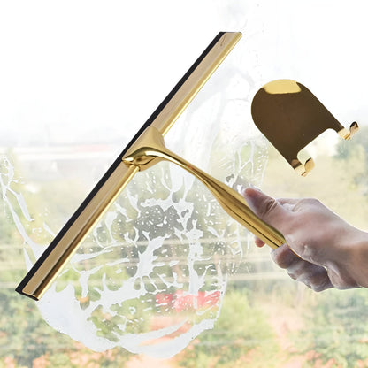 Aurewipe – Golden Stainless Steel Multi-Purpose Squeegee