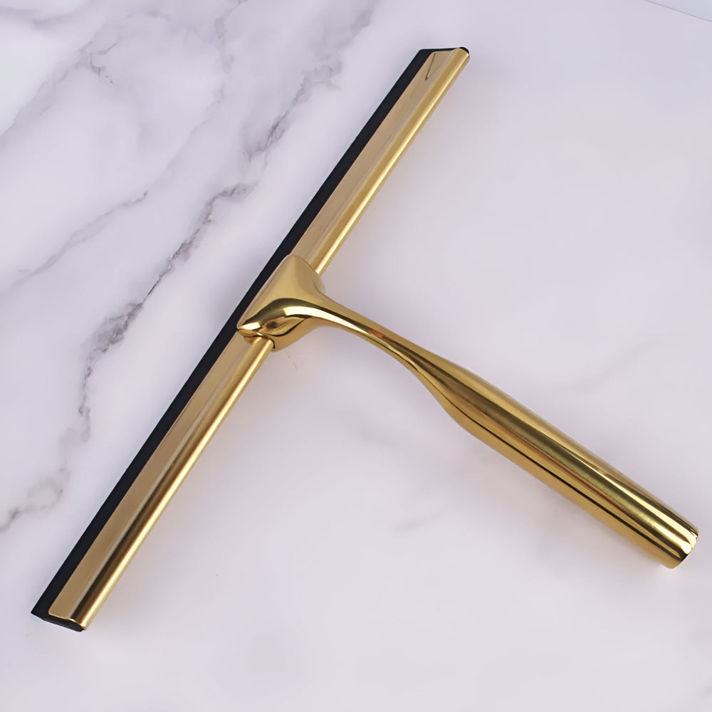 Aurewipe – Golden Stainless Steel Multi-Purpose Squeegee