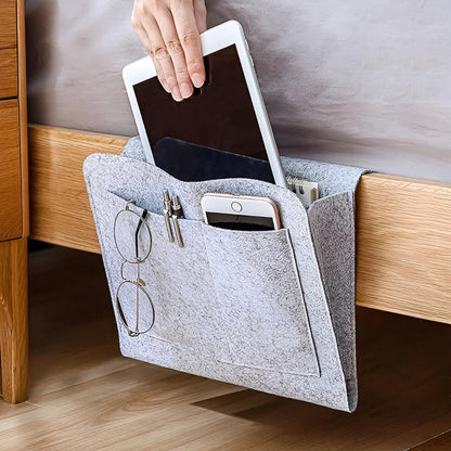 NeatNest – All-in-One Bedside Organizer