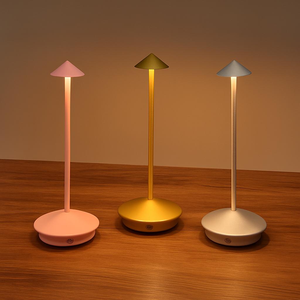 Luma Table Lamp - Dimmable Touch Control, Cordless Design