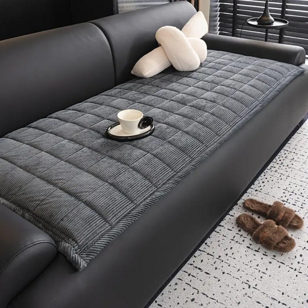 MetroQuilt – Quilted Non-Slip Couch Cover Mat